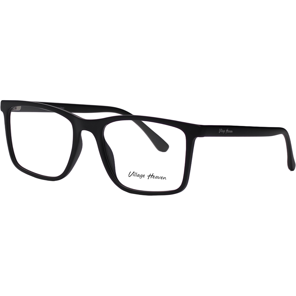 Armação de Óculos de Grau Masculina Quadrado Preto VH 91028
