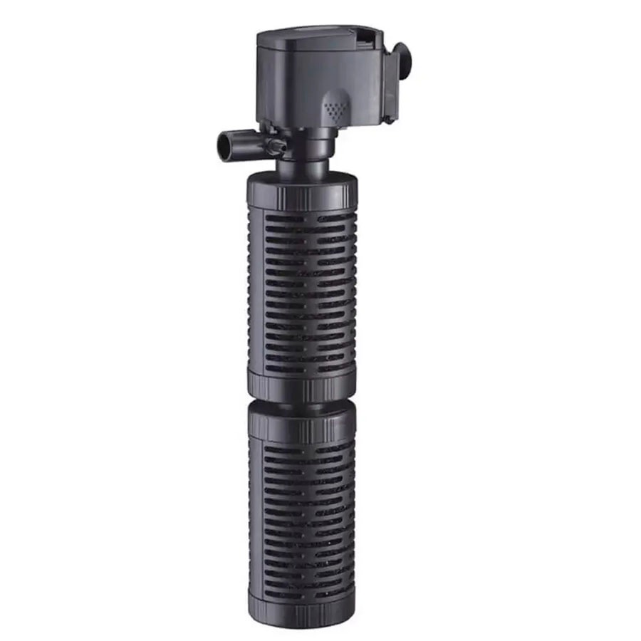 Filtro Submerso F700 Aquários até 200 litros Vigo Ar Filtro c/ Bomba Acoplada Filtragem e Circulação