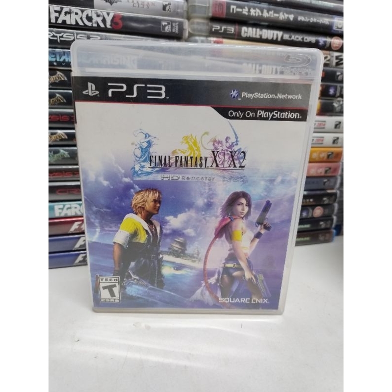 Jogo Final Fantasy X/X 2 HD Remaster - PS3 Mídia Física