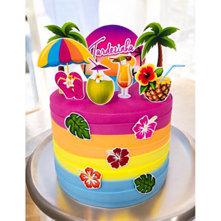 bolo fake Tardezinha 20x15 em Oferta na Shopee