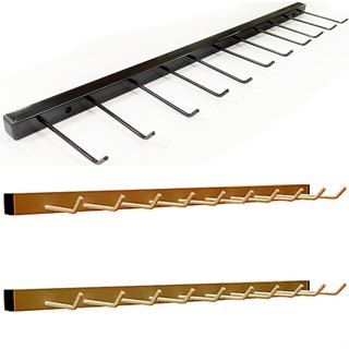 Gancheira de Parede 60cm, Cinteiro de parede, Dourada ou Rose em Oferta na Shopee