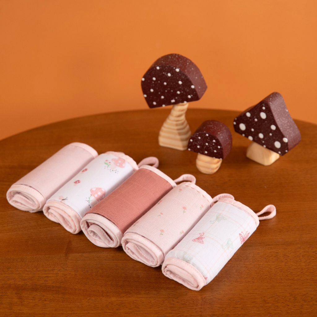 Kit Paninho de Boca Soft Premium 5 unidades 32x32 cm Papi em Oferta na Shopee