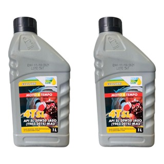 Kit 2 Oleos LUB Moto 4T 20W 50 SL 1L Mult LUB em Oferta na Shopee
