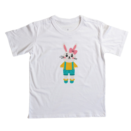 Camiseta Masculina Estampada Pascoa Infantil 100% Algodão