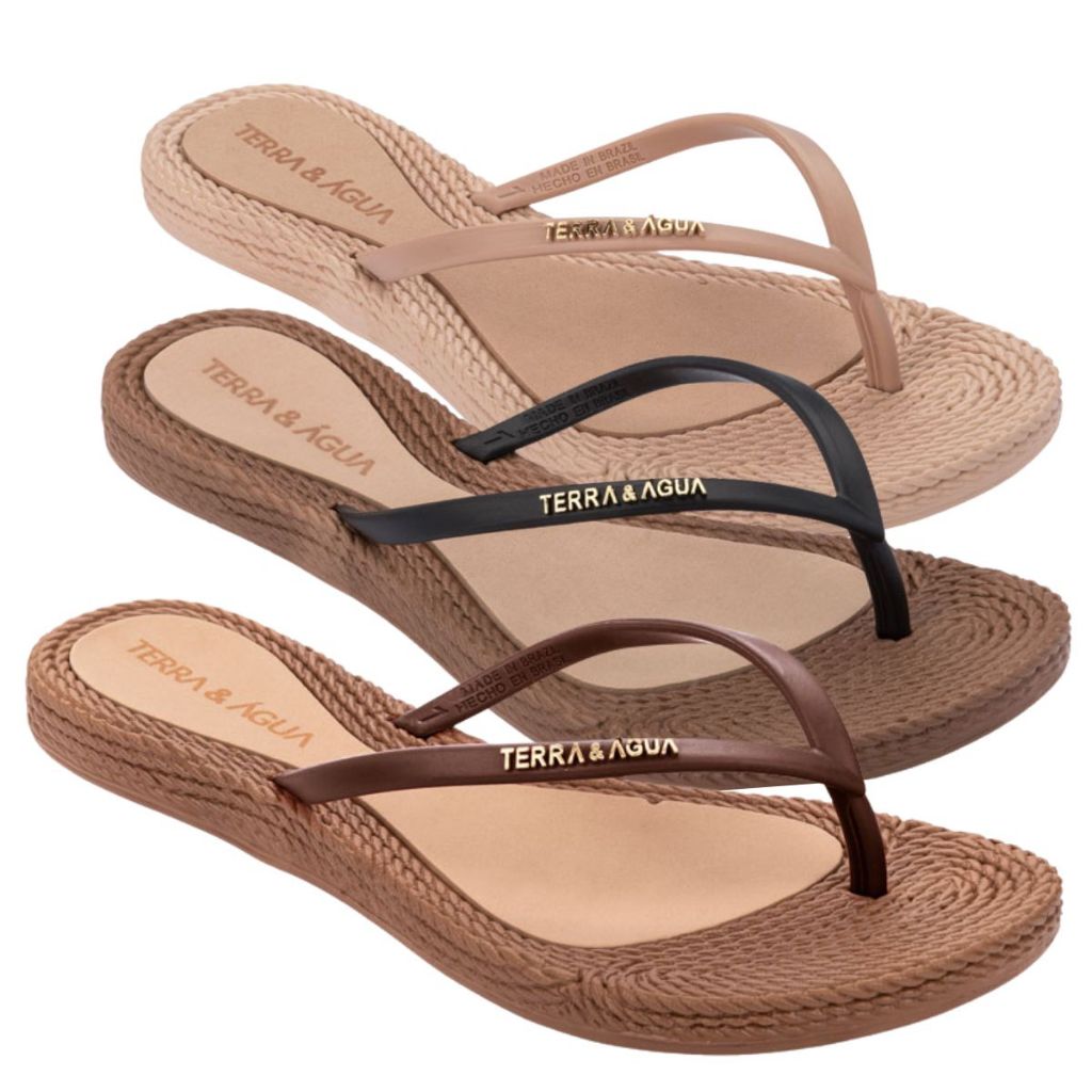 SANDALIA CHINELO RASTEIRO FEMININO  TERRA E AGUA