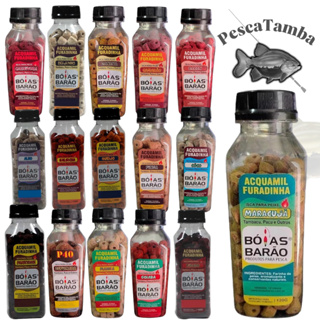 Ração Acquamil Furadinha 120g - Boias Barão em Oferta na Shopee