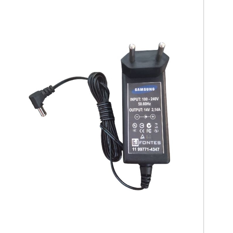 Fonte Para Monitor 14v 2.14a Samsung