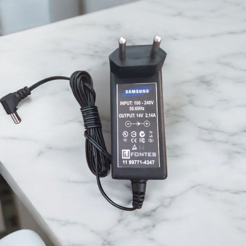 Fonte Compativel Com Monitor Samsung 14v 2.14a