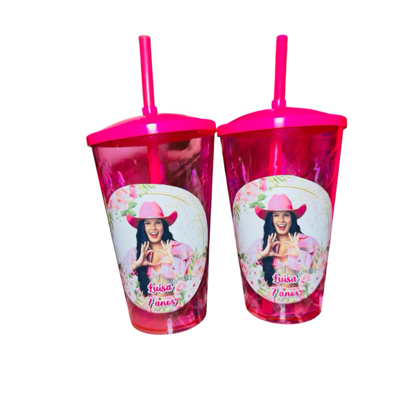 10 Copo 500 Ml Personalizado Ana Castela Boiadeira