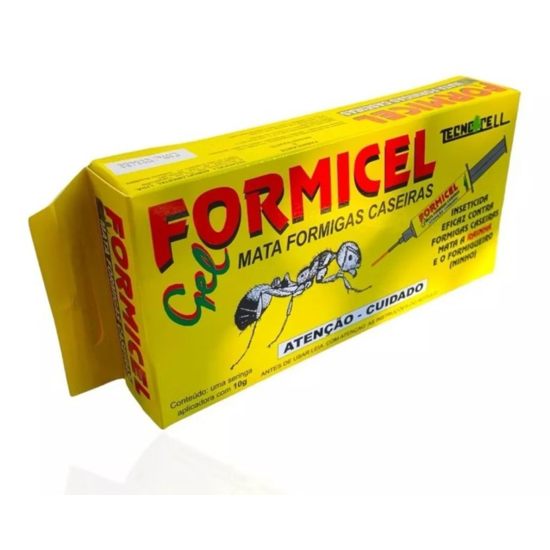 Formicel Gel Contra  formigas caseiras doceiras 10g Elimina as formigas completamente