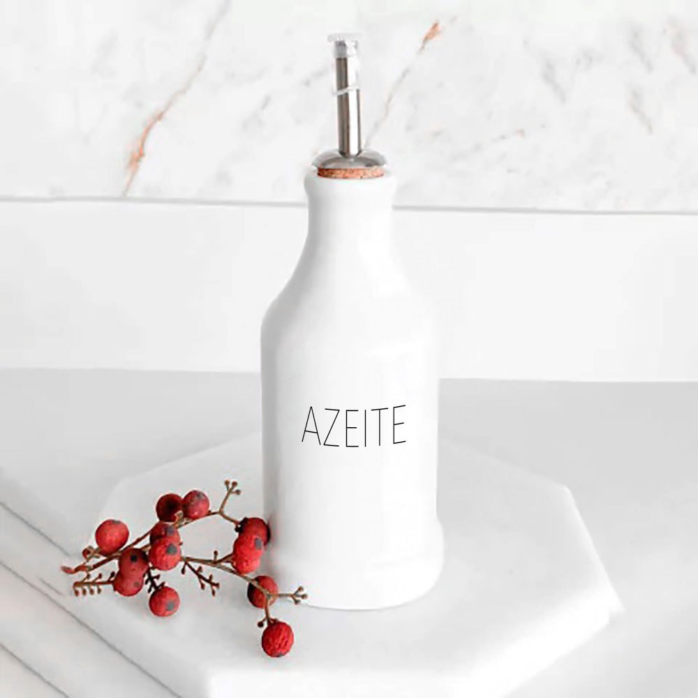Garrafa Galheteiro Decorado Azeite