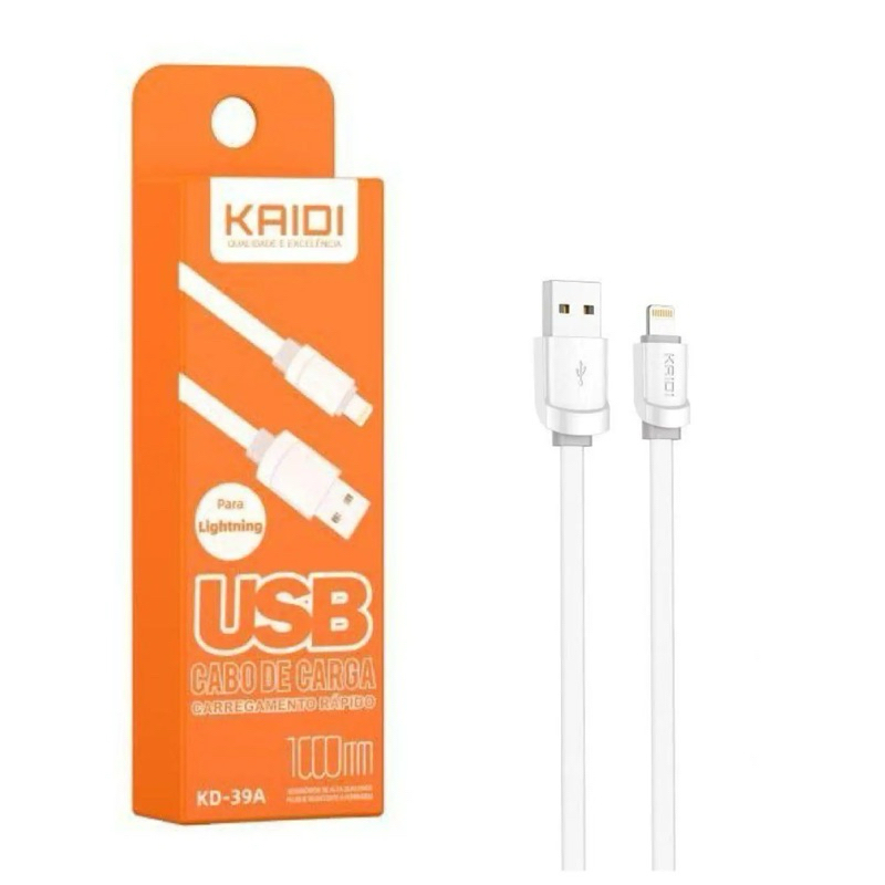 Cabo Kaidi KD-39A Lightning – Rápido e Resistente