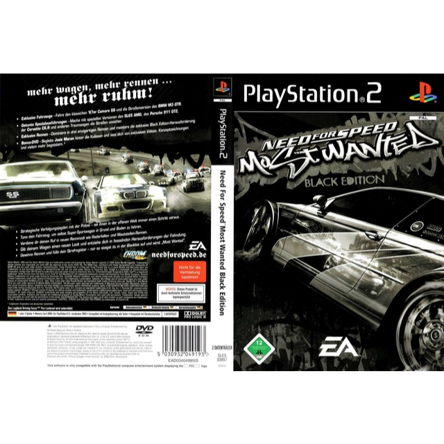 Need for Speed Most wanted ps2 patch