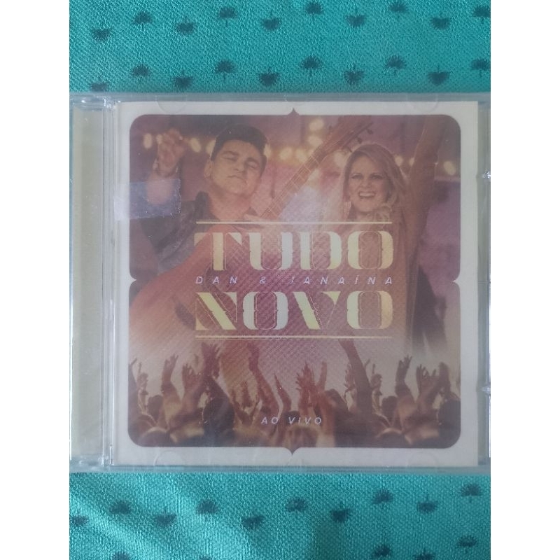 Cd Dan & Janaína Tudo Novo ao vivo ( Cd Lacrado Tiragem AA)