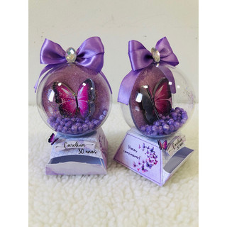 Personalizados Borboleta Lilás/ Mini Baleiro Borboleta Lilás / Caixa Personalizada Borboleta
