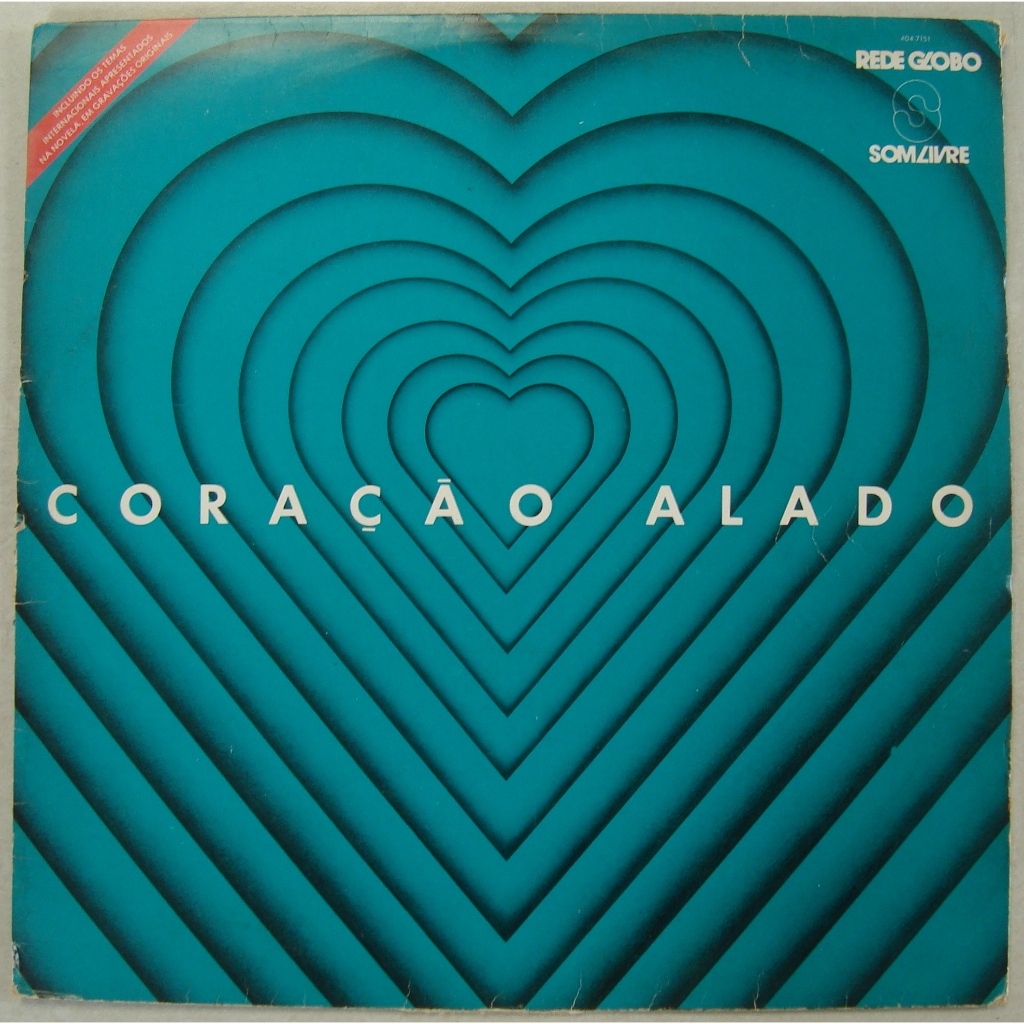 Lp Coração Alado 1980 Internacional, Disco De Vinil Novela