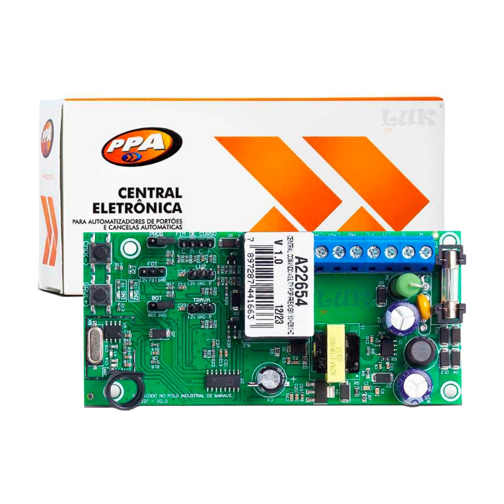 Central Placa Ppa Motor Portao Automatico Bivolt Original PPA