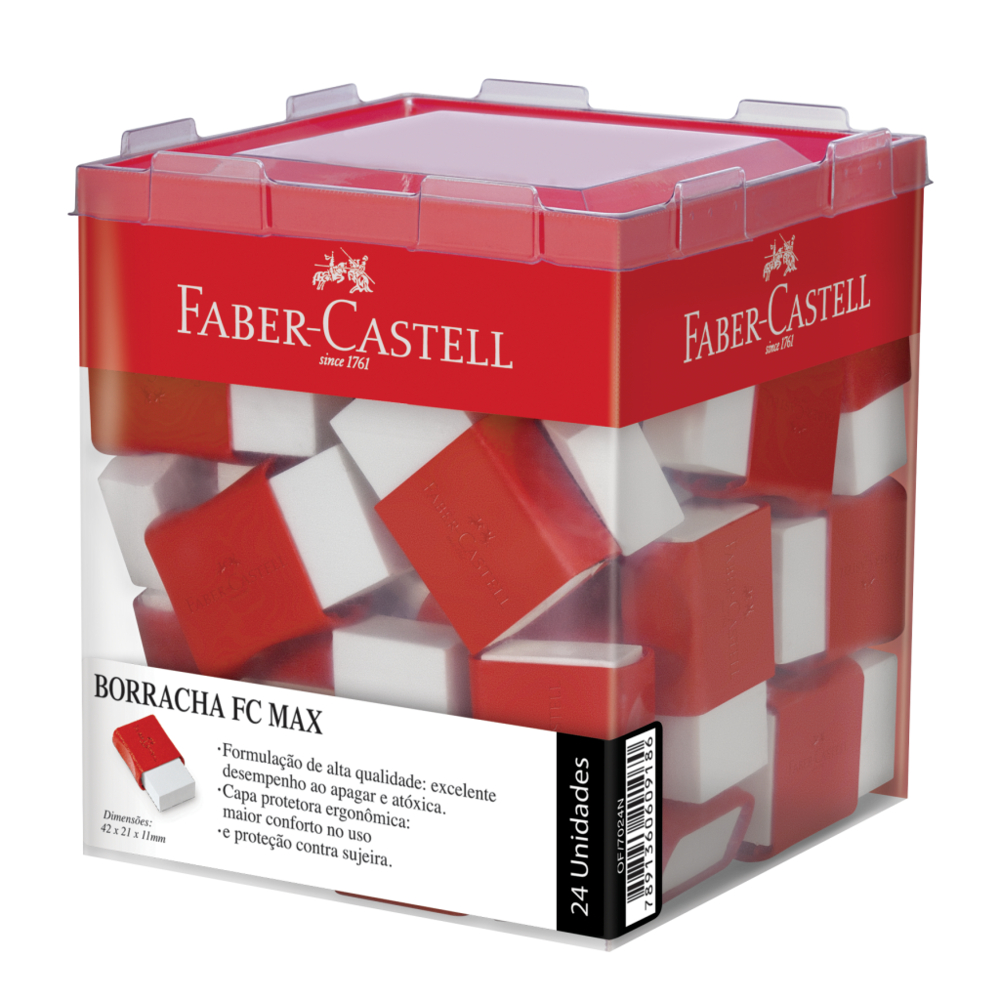 Borracha Faber Castell com Capa: Onde Comprar | BuscaProdutos