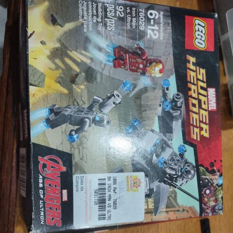 LEGO SUPER HEROES ORIGINAL USADO 76039  Iron Man contra Ultron