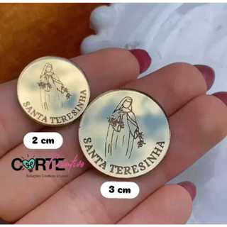 KIT 10 TAG COM ESCRITA SANTA TERESINHA em Oferta na Shopee