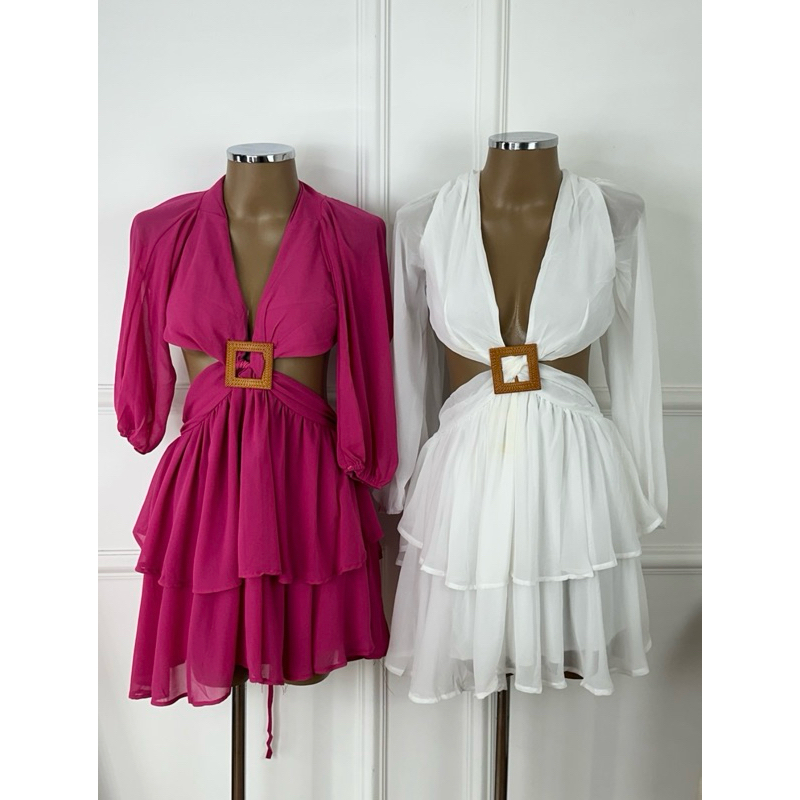 Vestido feminino Cissa tecido Duna Manga Longa festa Elegante veste Plus Size