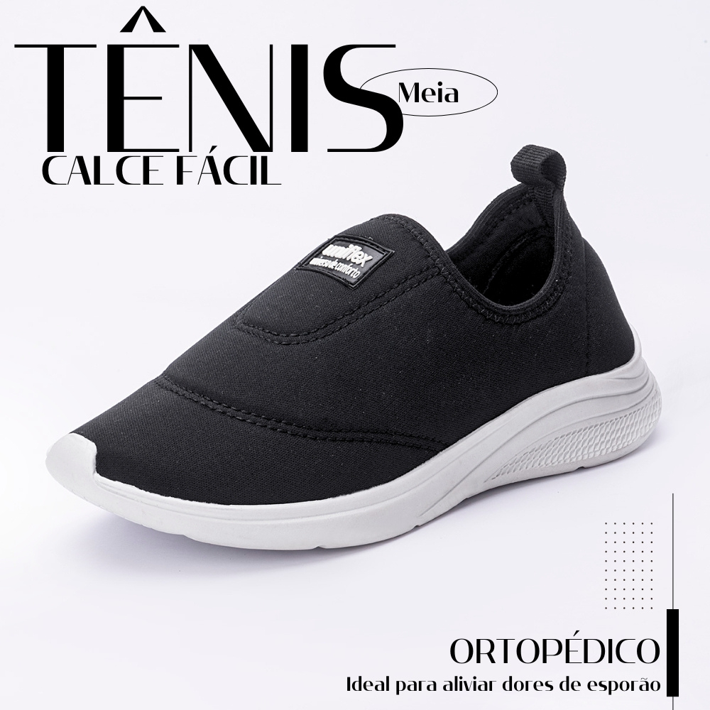 Tênis para idoso Ultra Confortável, Tenis ortopedico para idosa, Tenis para idosa, Tenis feminino .