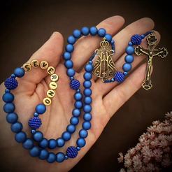 Terço PERSONALIZADO com Nomes - de Nossa Senhora Aparecida | Catolicismo