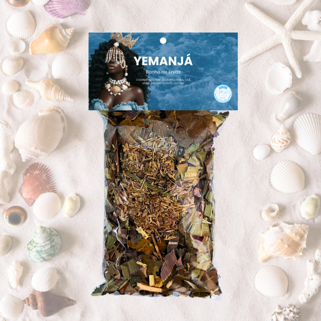 Banho de Iemanjá 45g  Purificação e Proteção Espiritual alfazema. em Oferta na Shopee