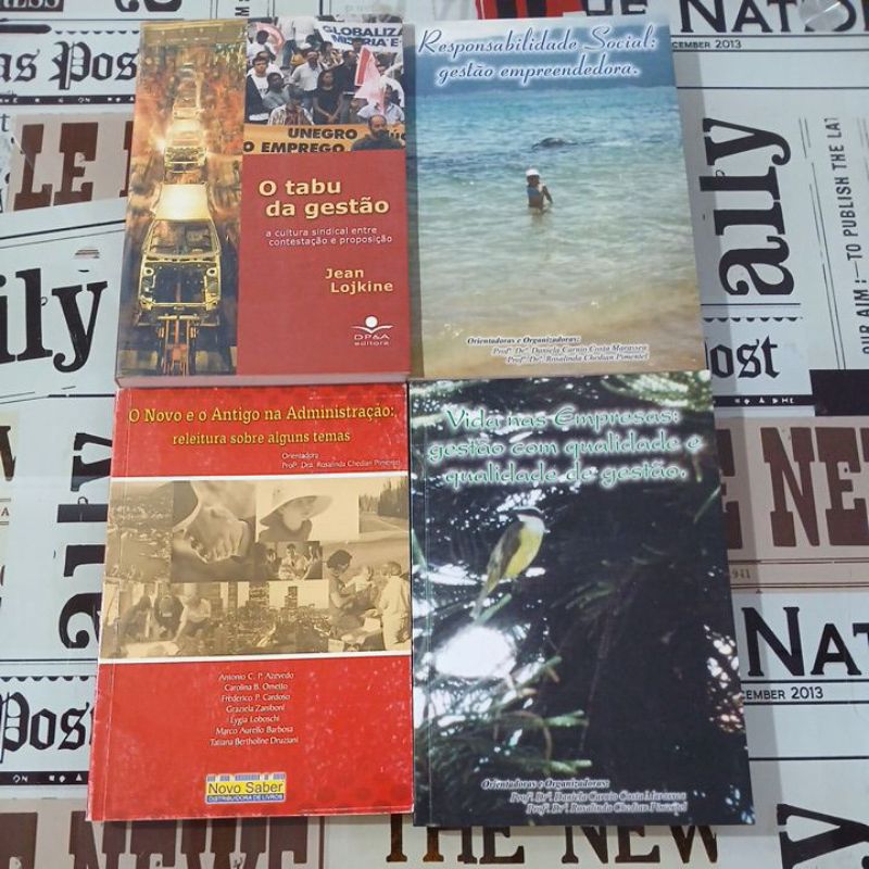 Livros Marketing Gestão Administração Recursos Humanos (unitários) Desapego