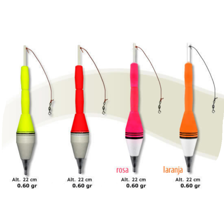 Boia de Pesca Torpedo 60g Barão Arremesso Pino N6 em Oferta na Shopee