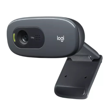 Webcam HD Logitech C270 com Microfone Embutido e 3 MP para Chamadas e Gravações em Vídeo Widescreen CX 1 UN