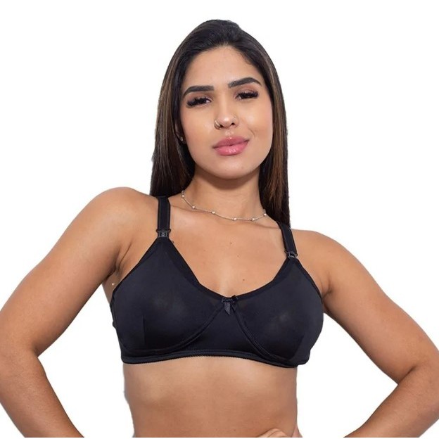 Sutiã Maternidade para Gravidez e  Amamentação Gestante Pós Parto com Abertura -  Hot Love em Oferta na Shopee