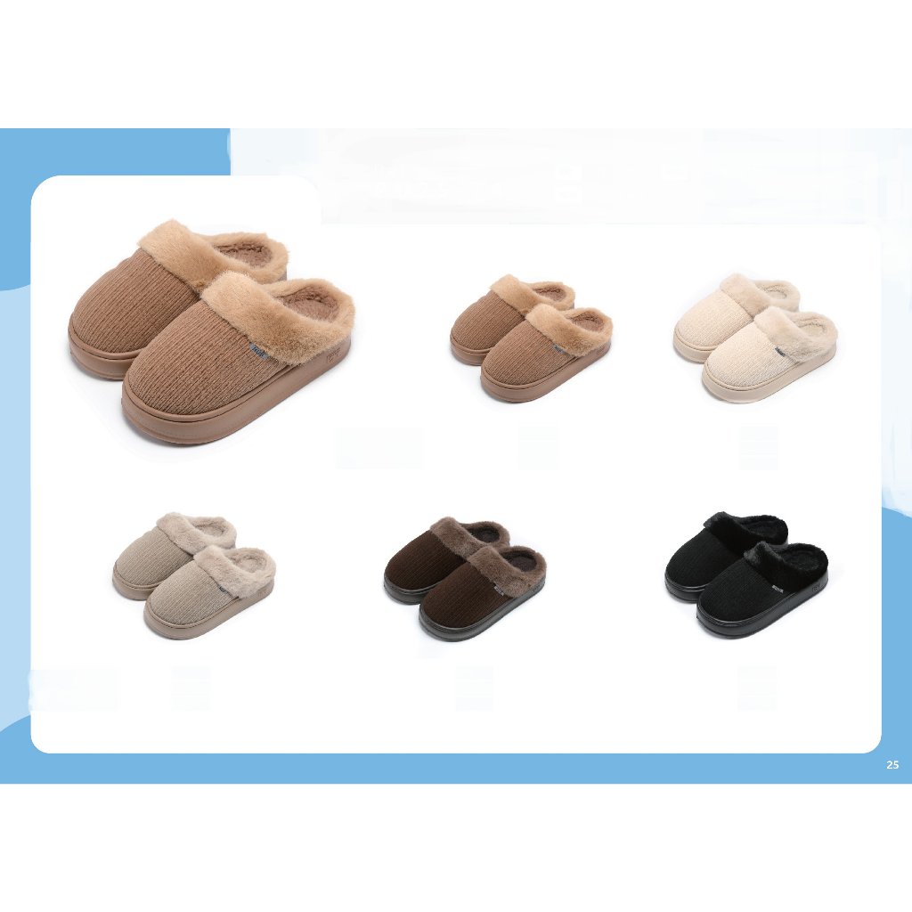 Pantufa plataforma confortaveis, peluciadas e macias