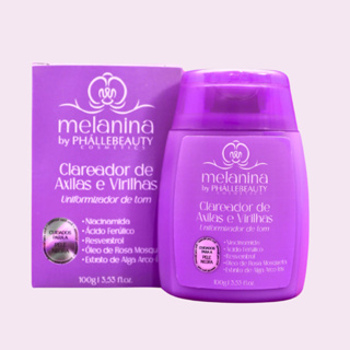 Clareador de Axilas e Virilhas Melania Phallebeuty em Oferta na Shopee