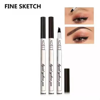 Caneta Microblading Para Sobrancelha Ponta Tipo Garfo À Prova D’Água /Caneta em Oferta na Shopee