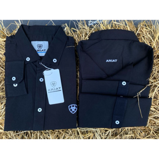 Camisa manga longa xadrez Ariatt Preta social Country rodeio linha premium em Oferta na Shopee