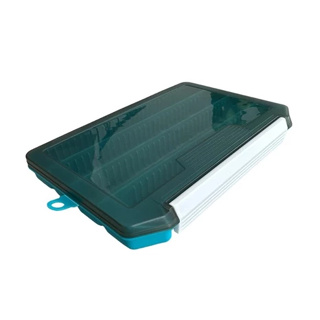 Estojo Para Pesca 20.5x14.5x03 Guarda Isca Acessórios com trava e Divisórias Caixa DW-006 Deyu em Oferta na Shopee