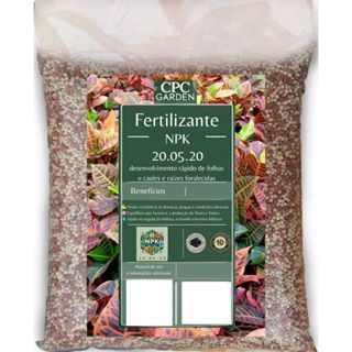 Fertilizante Premium NPK 20 05 20 Para Fortalecimento CPC Garden em Oferta na Shopee