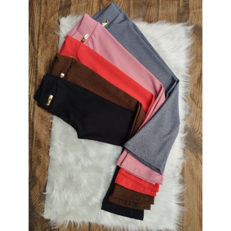 calça legging flare infantil malha Ana ruga