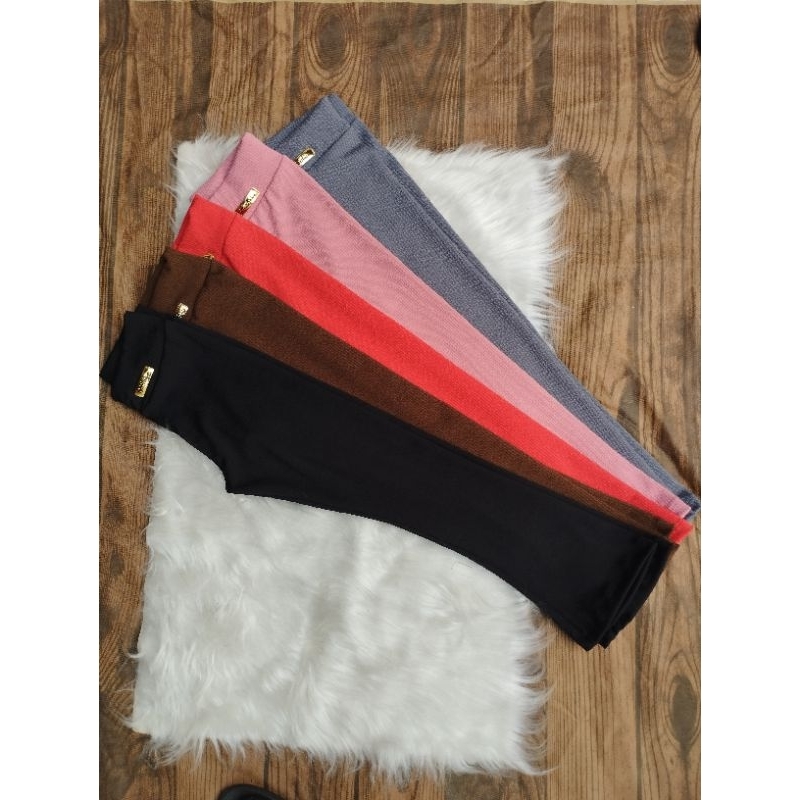 calça legging flare infantil menina malha Ana ruga em Oferta na Shopee