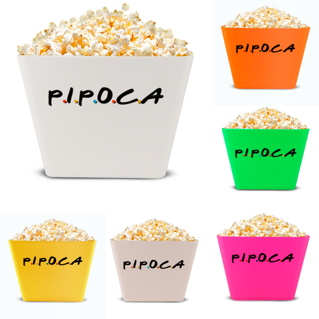 Balde ECO de Pipoca P.I.P.O.C.A 5L