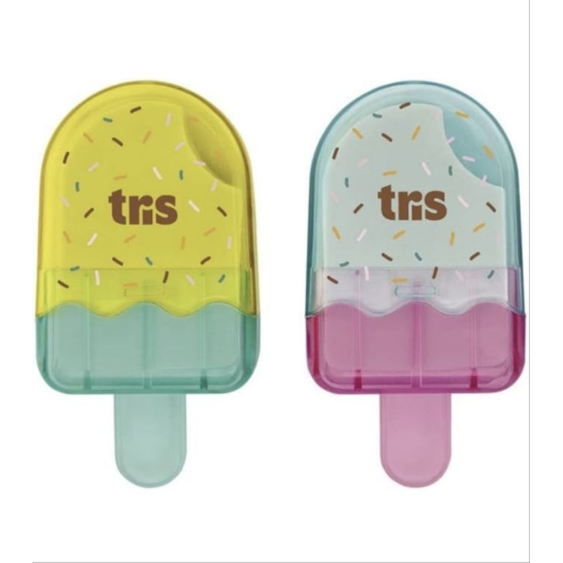 Kit Borrachas Divertidas Formato Picolé Ou Balinha