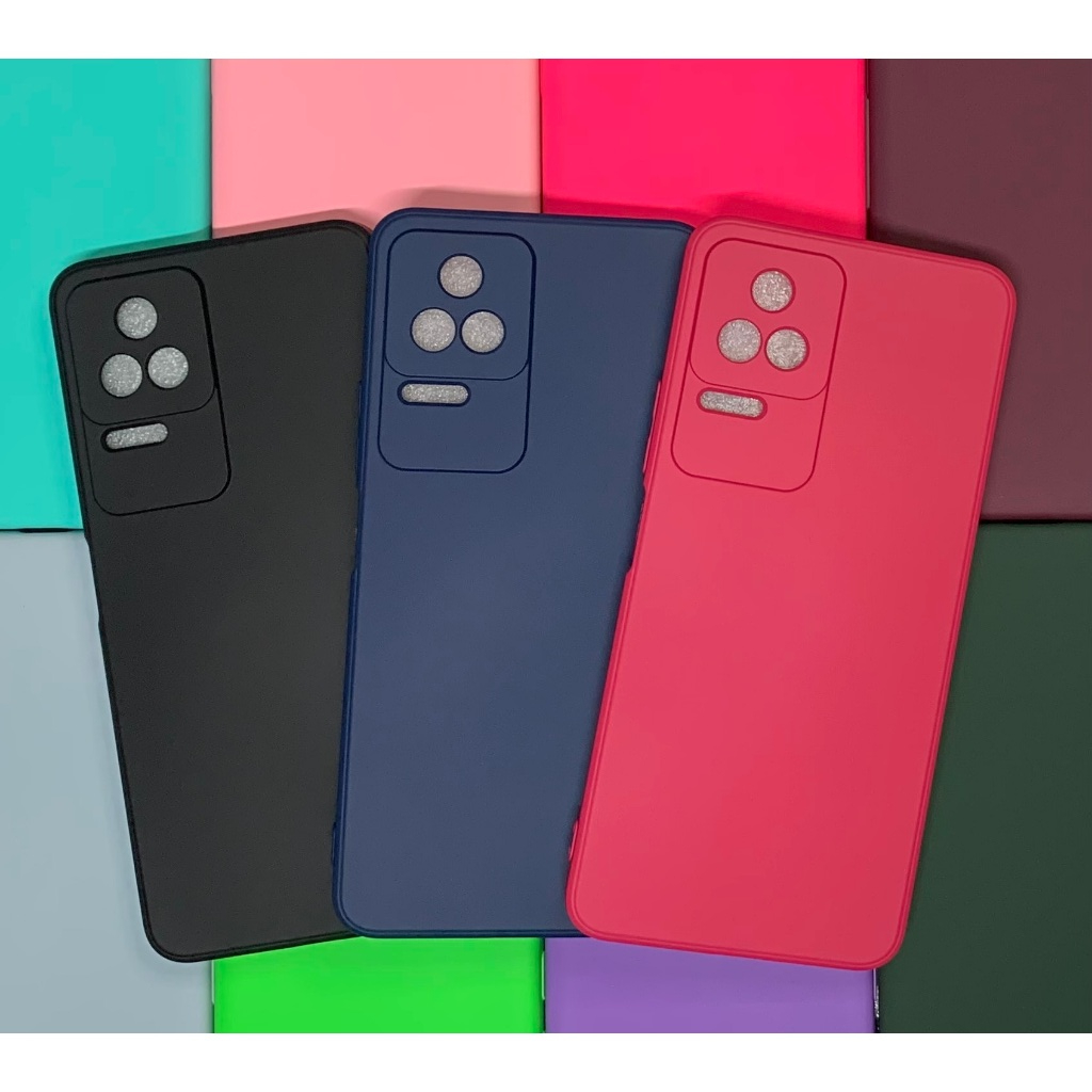 Kit capa + Pelicula 3D Xiaomi Poco F4 Ou apenas Capinha Silicone Aveludada em Oferta na Shopee