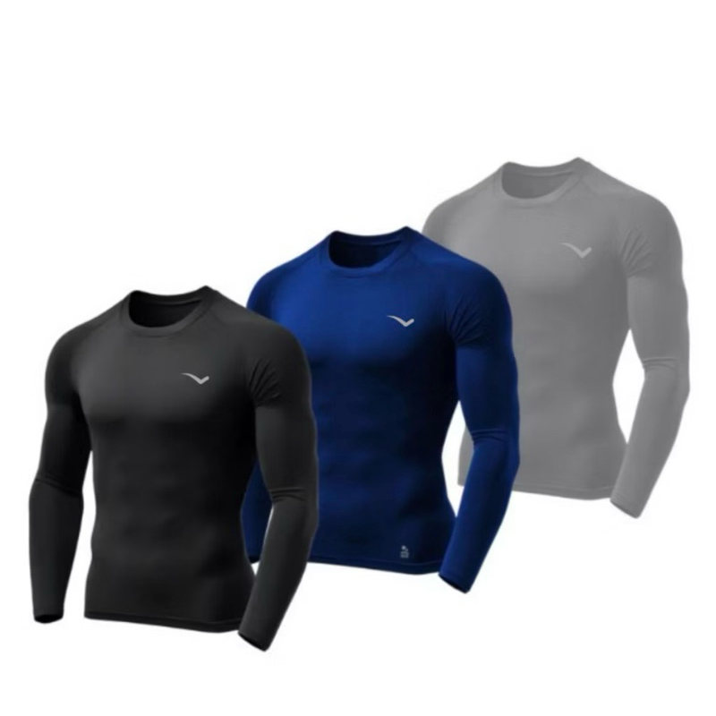 Camisa Térmica Masculina Blusa Proteção Uv50+ Segunda Pele Unissex Feminino/Masculino