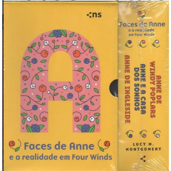 Livro Box Faces De Anne E A Realidade Em Four Winds - Lucy M. Montgomery ( Anne De Windy Poplars, Anne E A Casa Dos Sonh