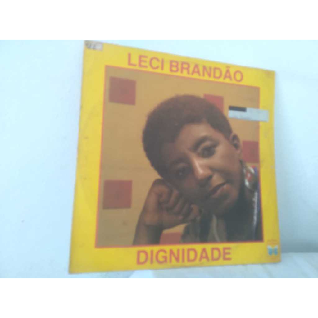 LP Leci Brandão - Dignidade - Vinil ótimo - Capa veja descrição - Samba