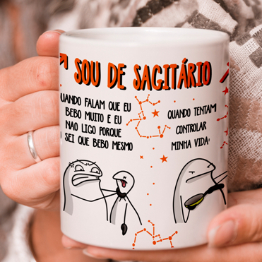 Imagem Sagitário Signos - Caneca 325 ml personalizada