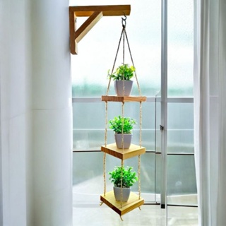 Floreira de Madeira Parede Vertical Suporte Vaso Planta Decoração Jardim Vertical Suspensa Rústica em Oferta na Shopee