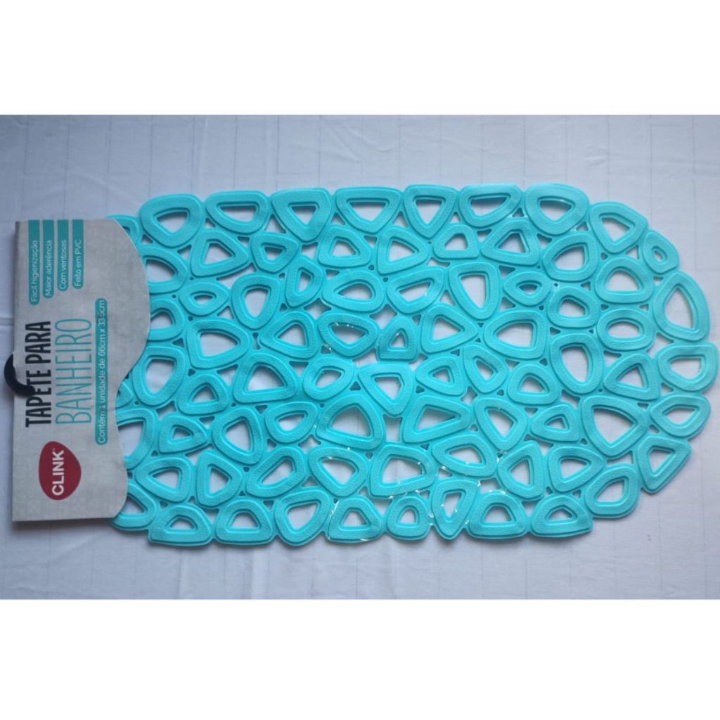 Tapete Para Box Banheiro Emborrachado Antiderrapante Com Ventosas P/ Piso Molhado Texturizado Vazado em Oferta na Shopee