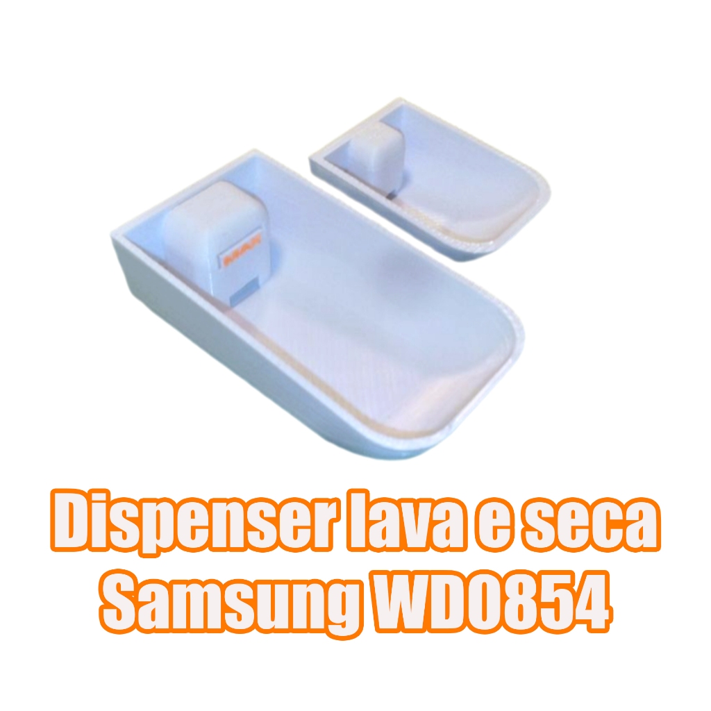 Dispenser sabão líquido para lava e seca Samsung WD0854